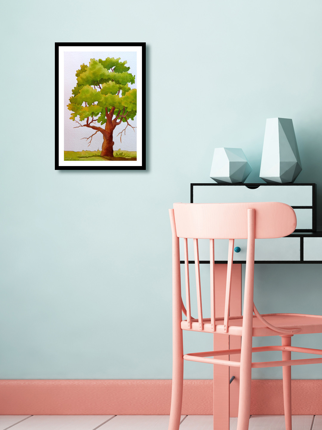 999Store Satin Matt Canvas Wall Rectangle Paintings Wall Art - 13.77 x 9.84 In