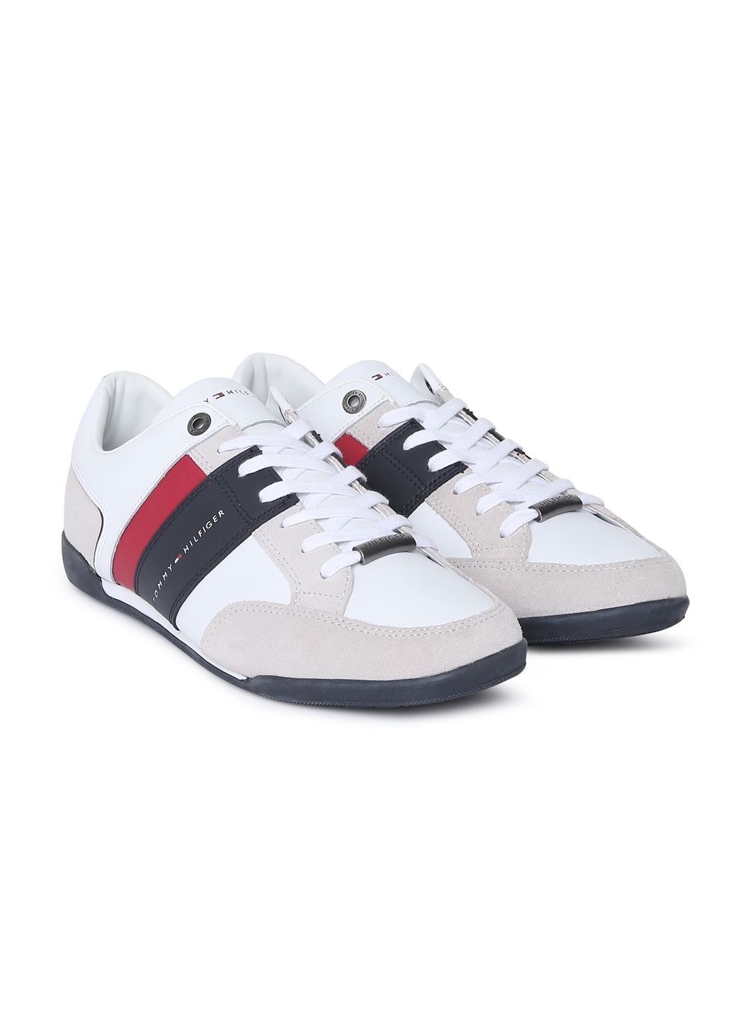 tommy hilfiger men white sneakers