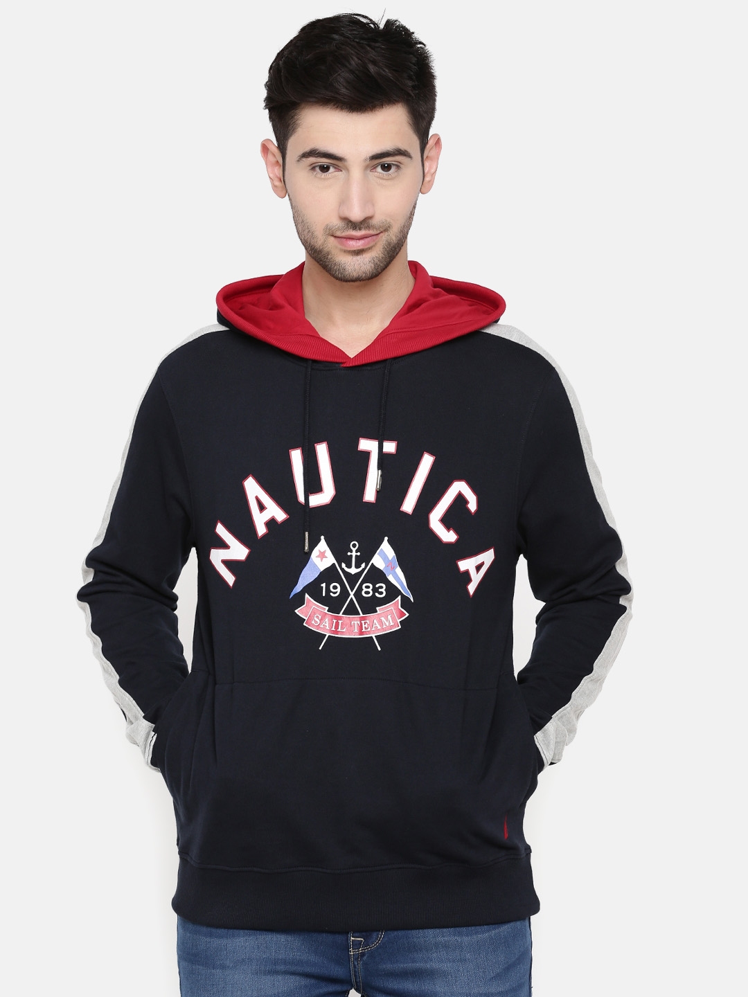 Nautica on sale hooded sweatshirt