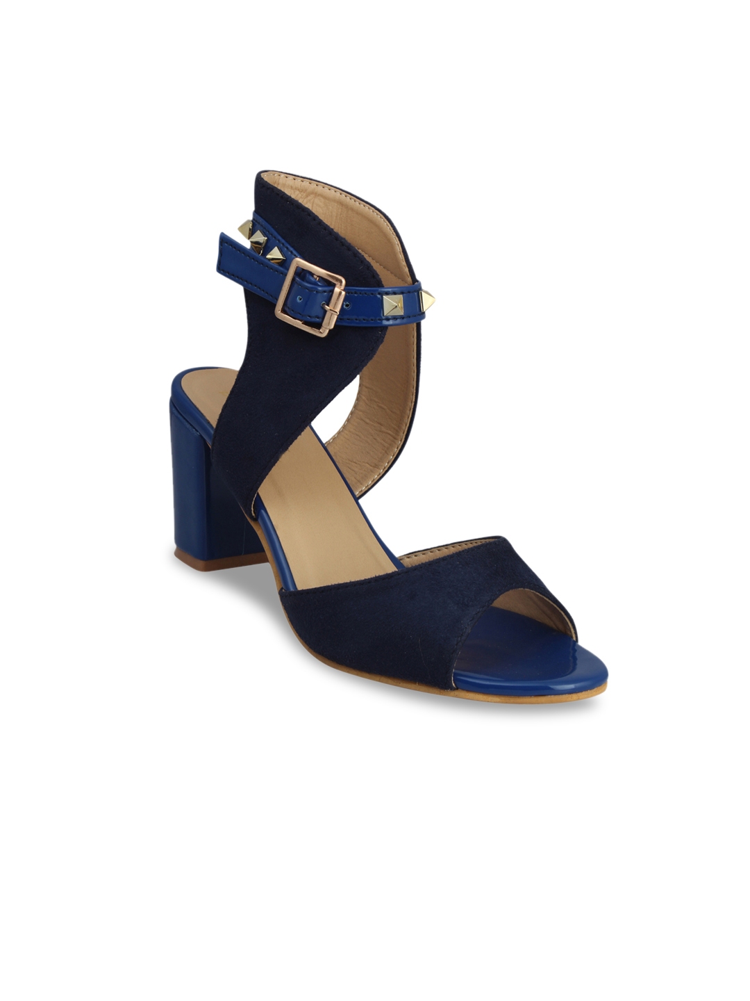 womens blue suede heels