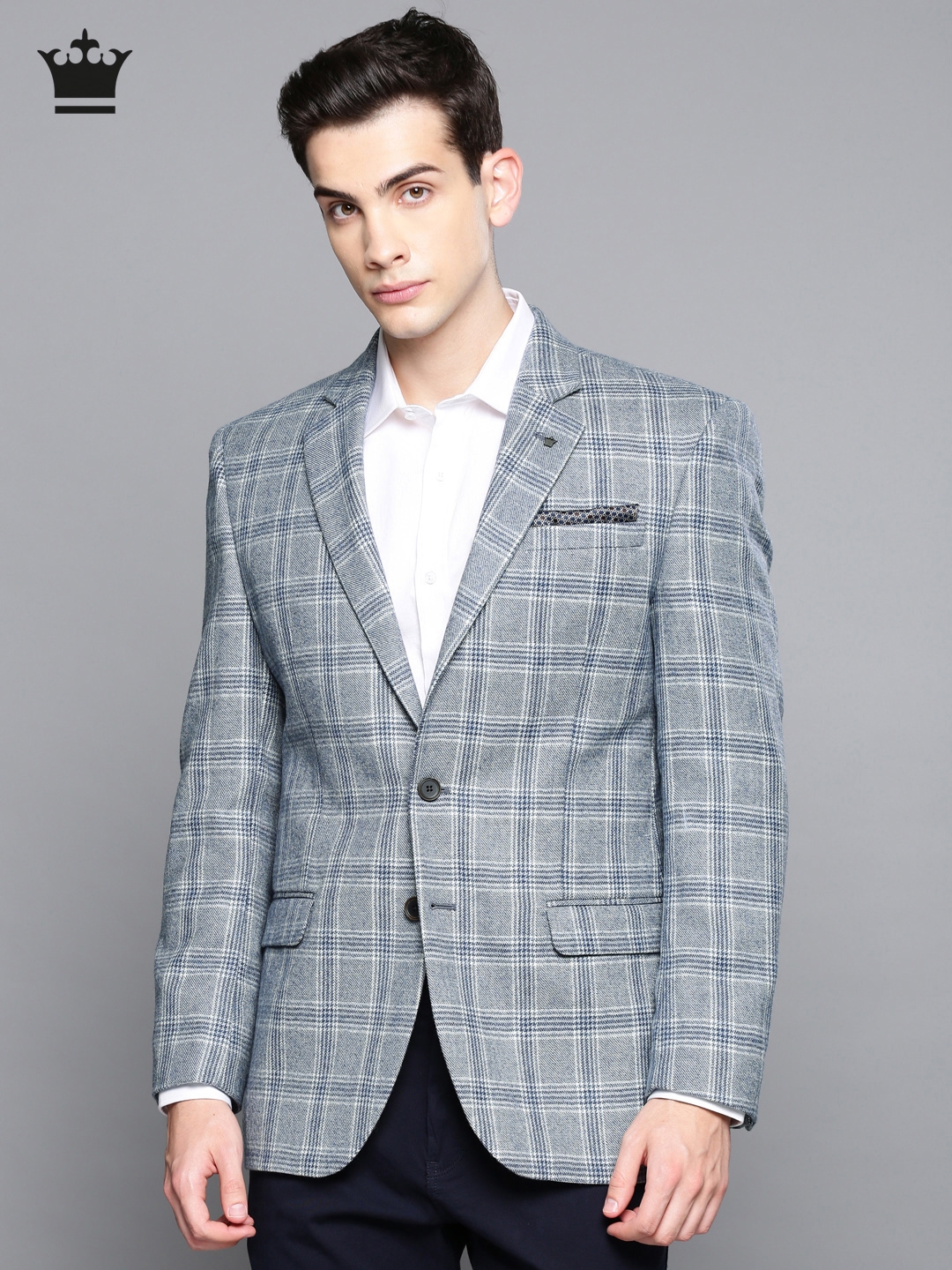 Mens blazer on clearance myntra