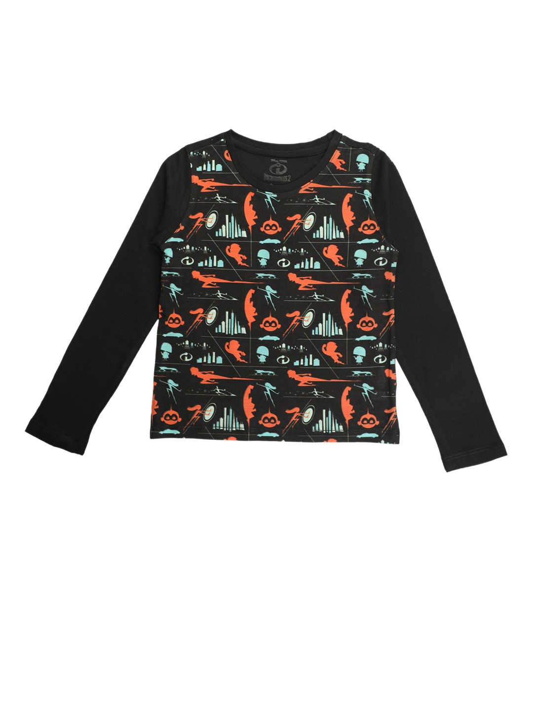 Printed Round Neck T Shirt - Tshirts 