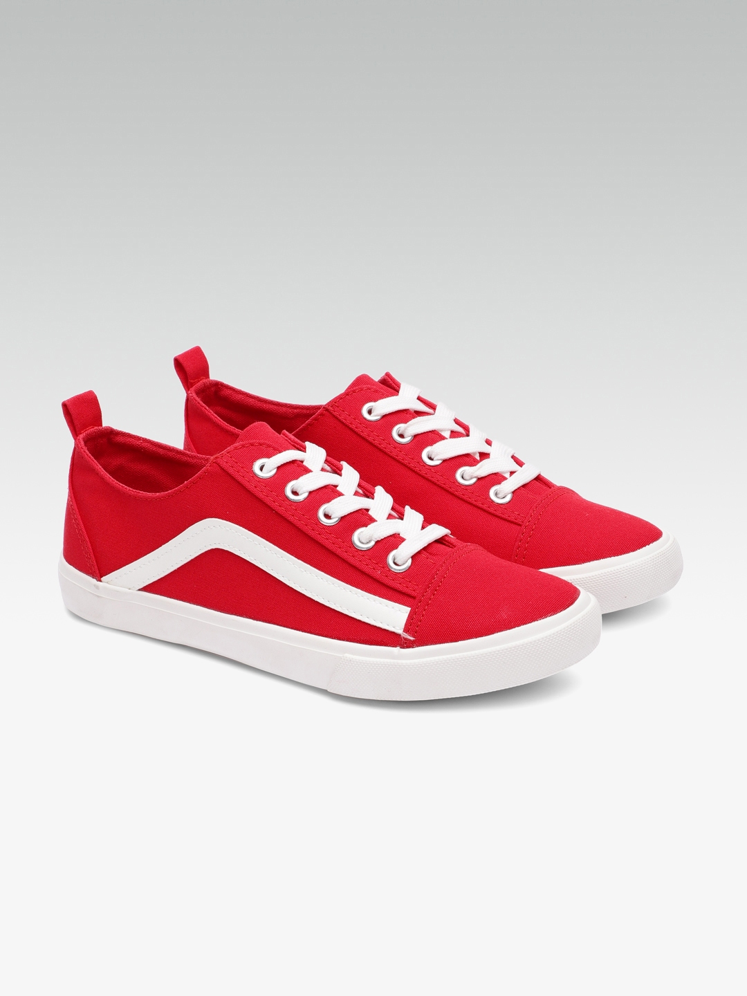 red casual shoes womens