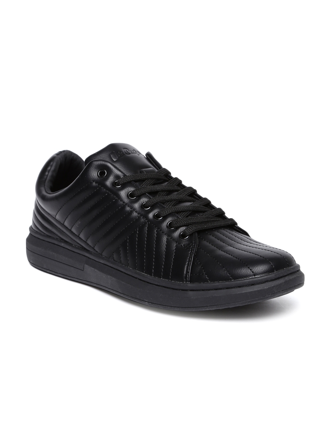 Buy Lee Cooper Men Black Sneakers 
