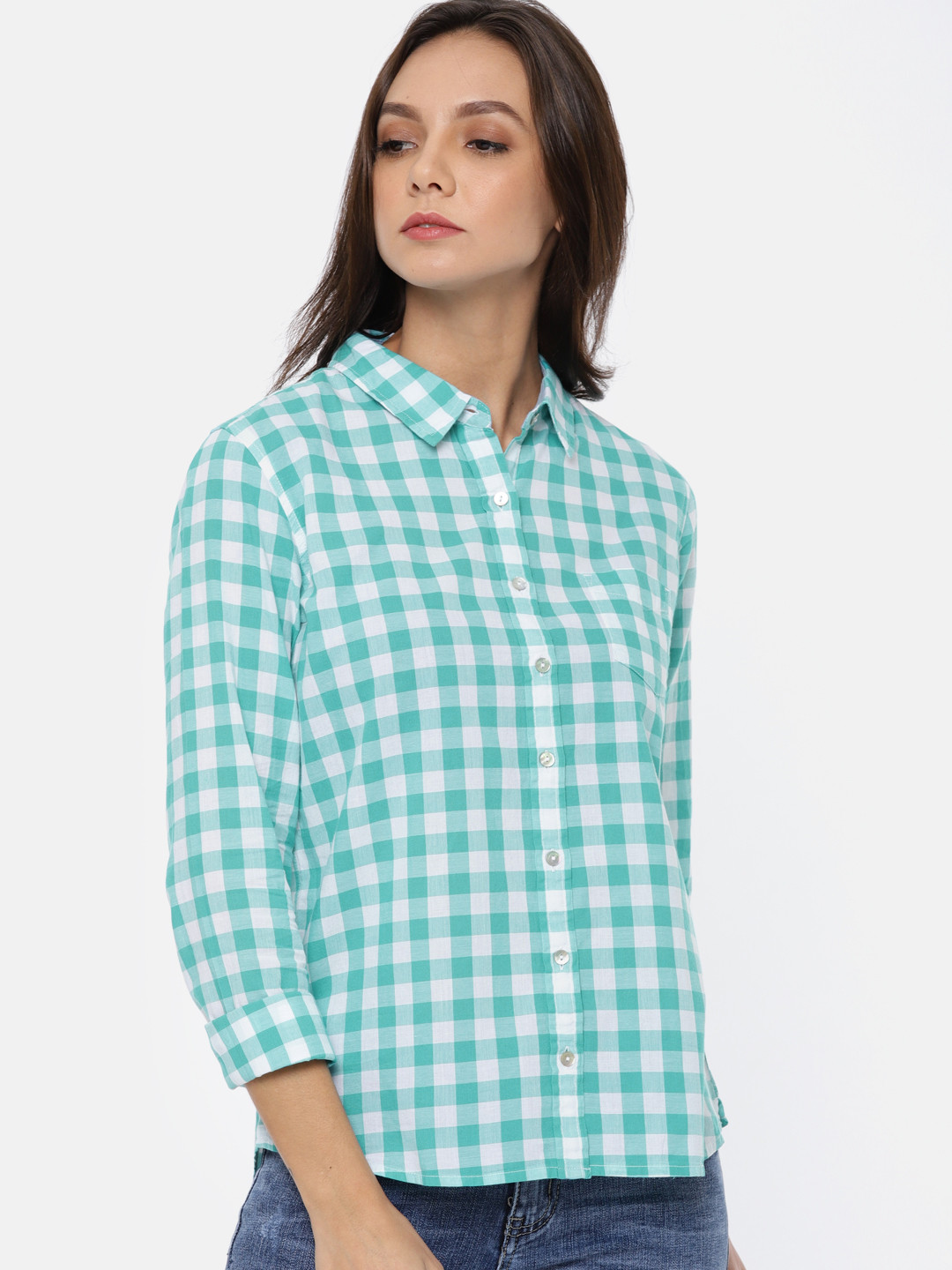 Checked Casual Shirt - Shirts for Women 