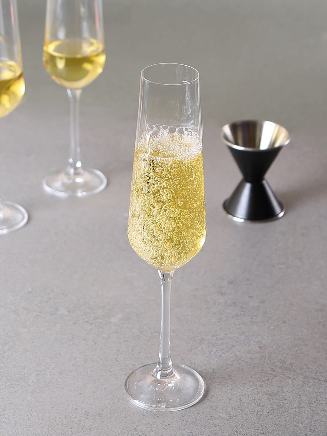 » - Bohemia crystal Champagne glasses!