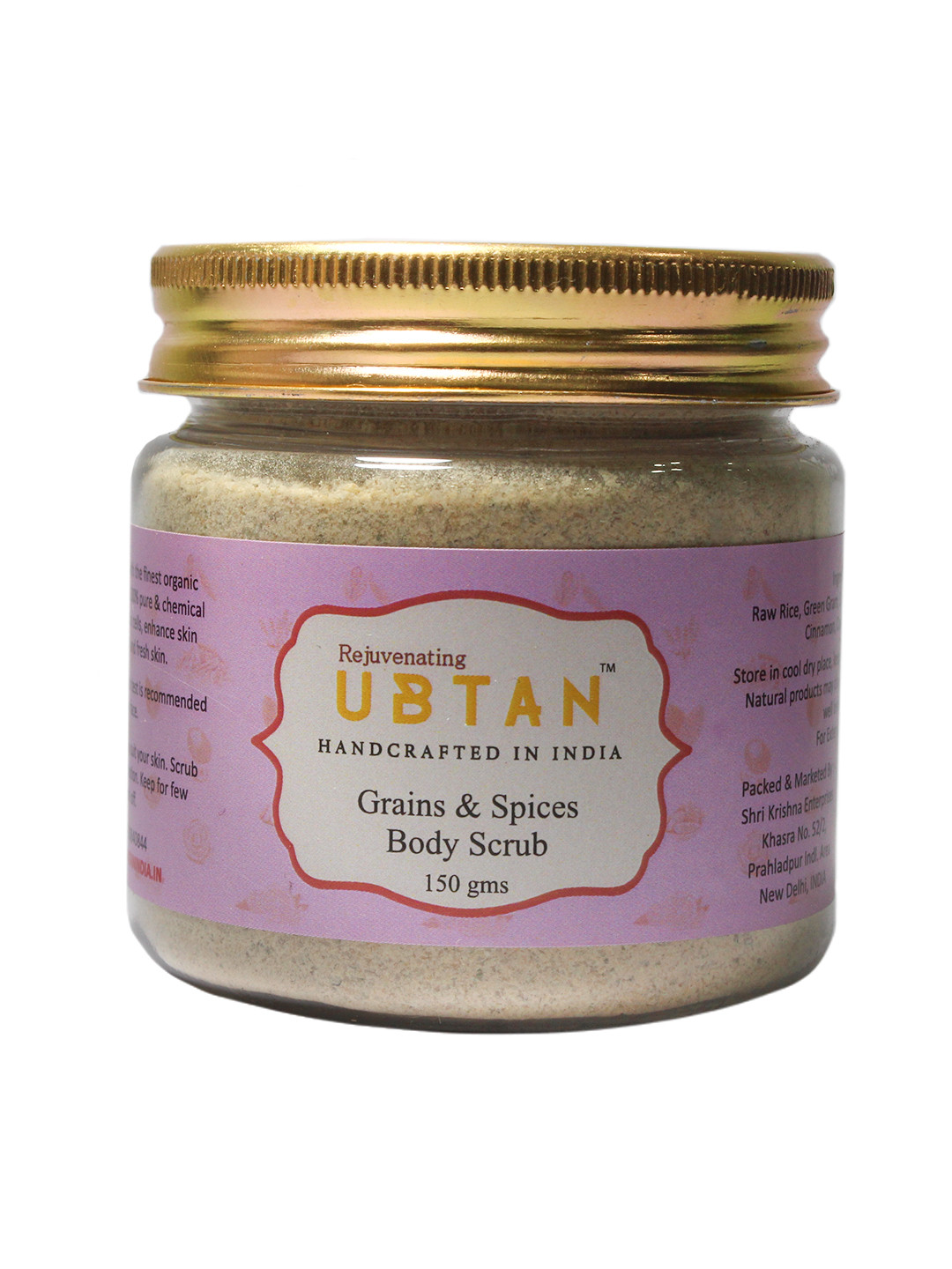 Rejuvenating UBTAN Unisex Grains & Spices Body Scrub 150g