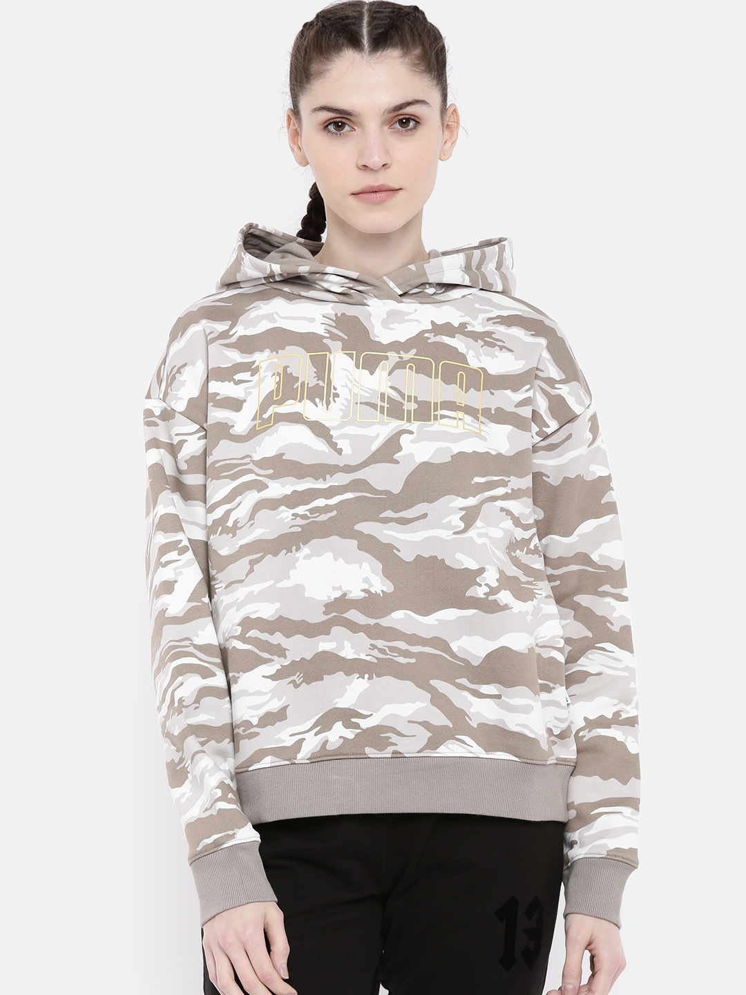 Puma camo hoodie on sale womens