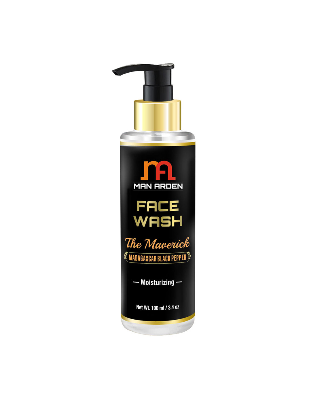 man arden face wash