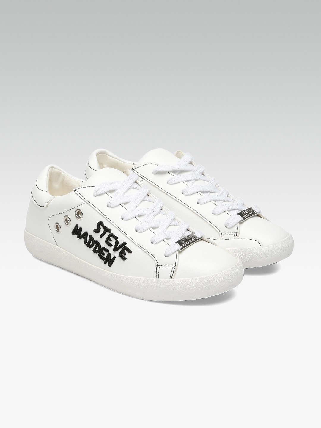 steve madden white sneakers women