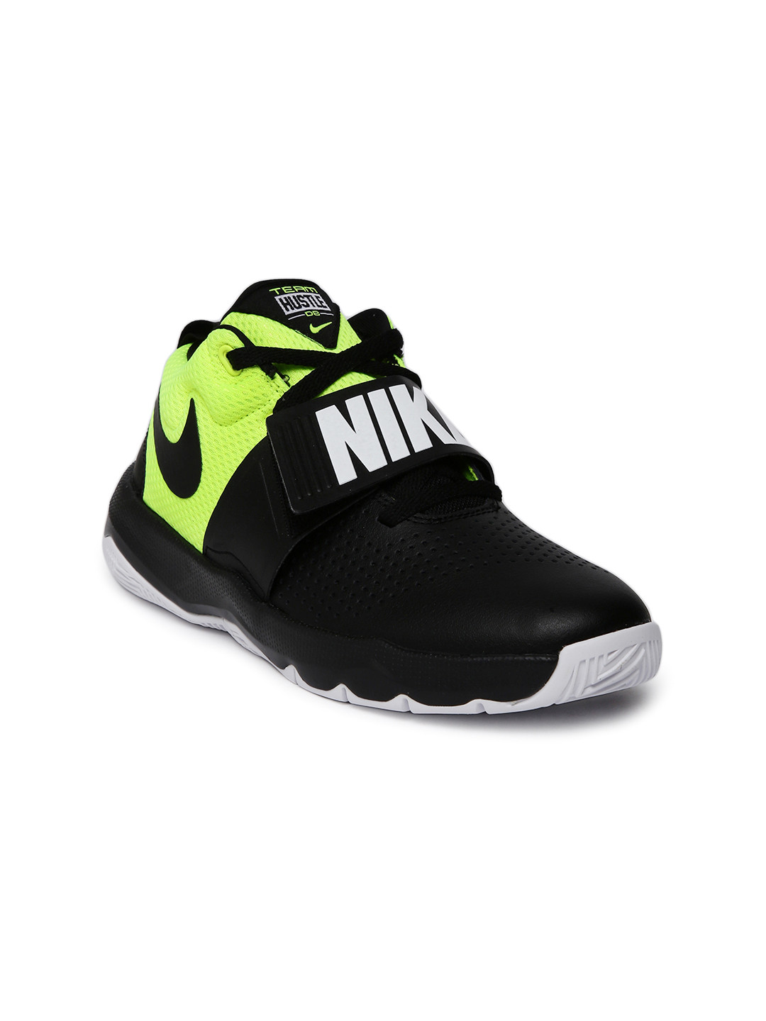 boys black basketball shoes