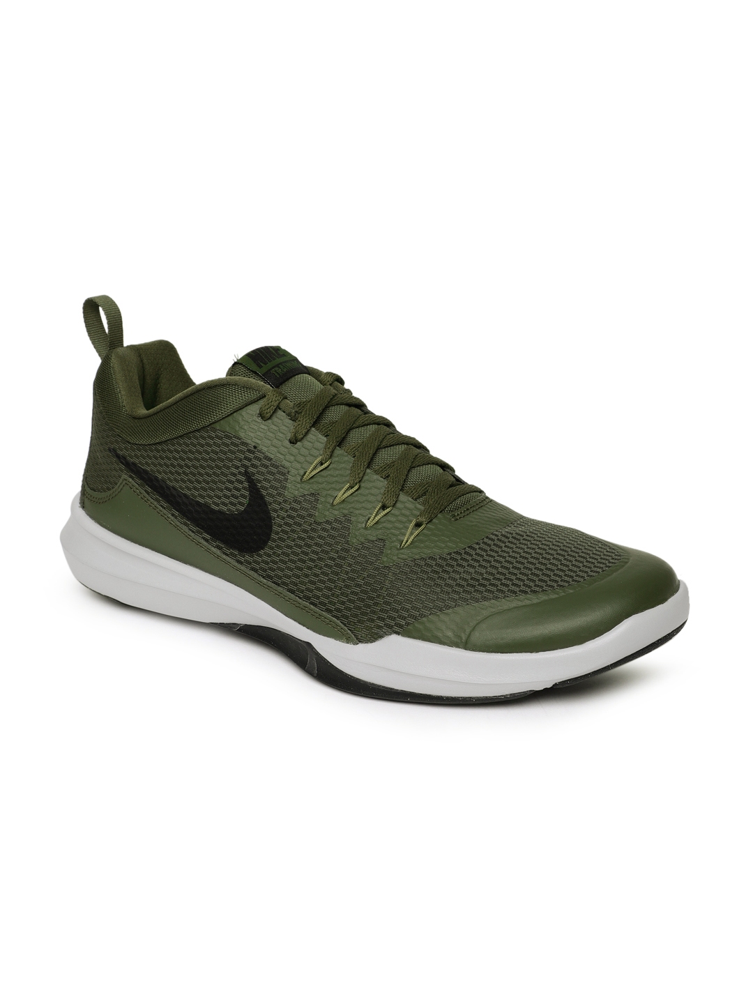 Buy Nike Men Olive Green Solid LEGEND 