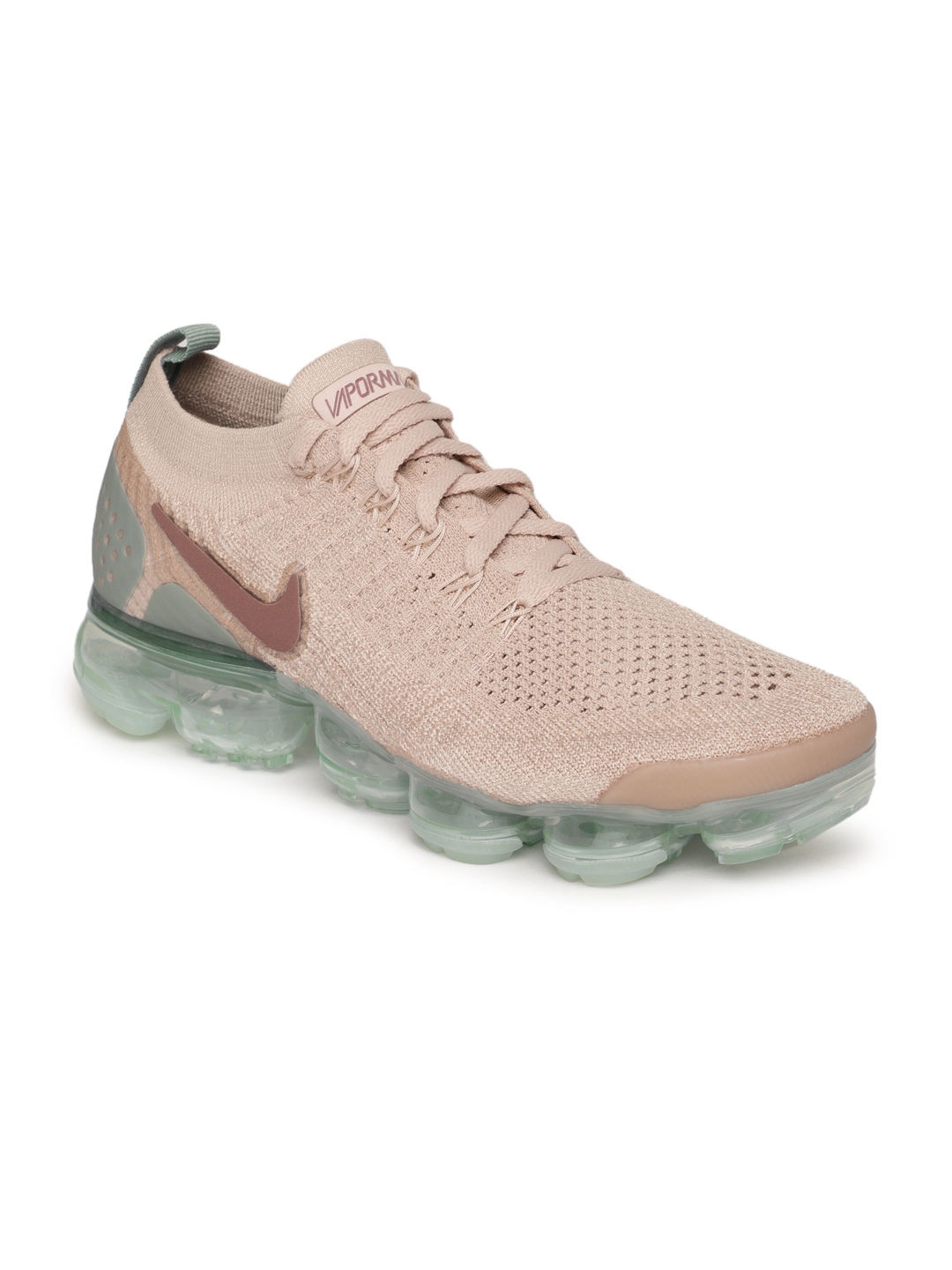Buy Nike Women Beige Air VaporMax Flyknit 2 Running Shoes Sports Shoes for Women 7487726 Myntra