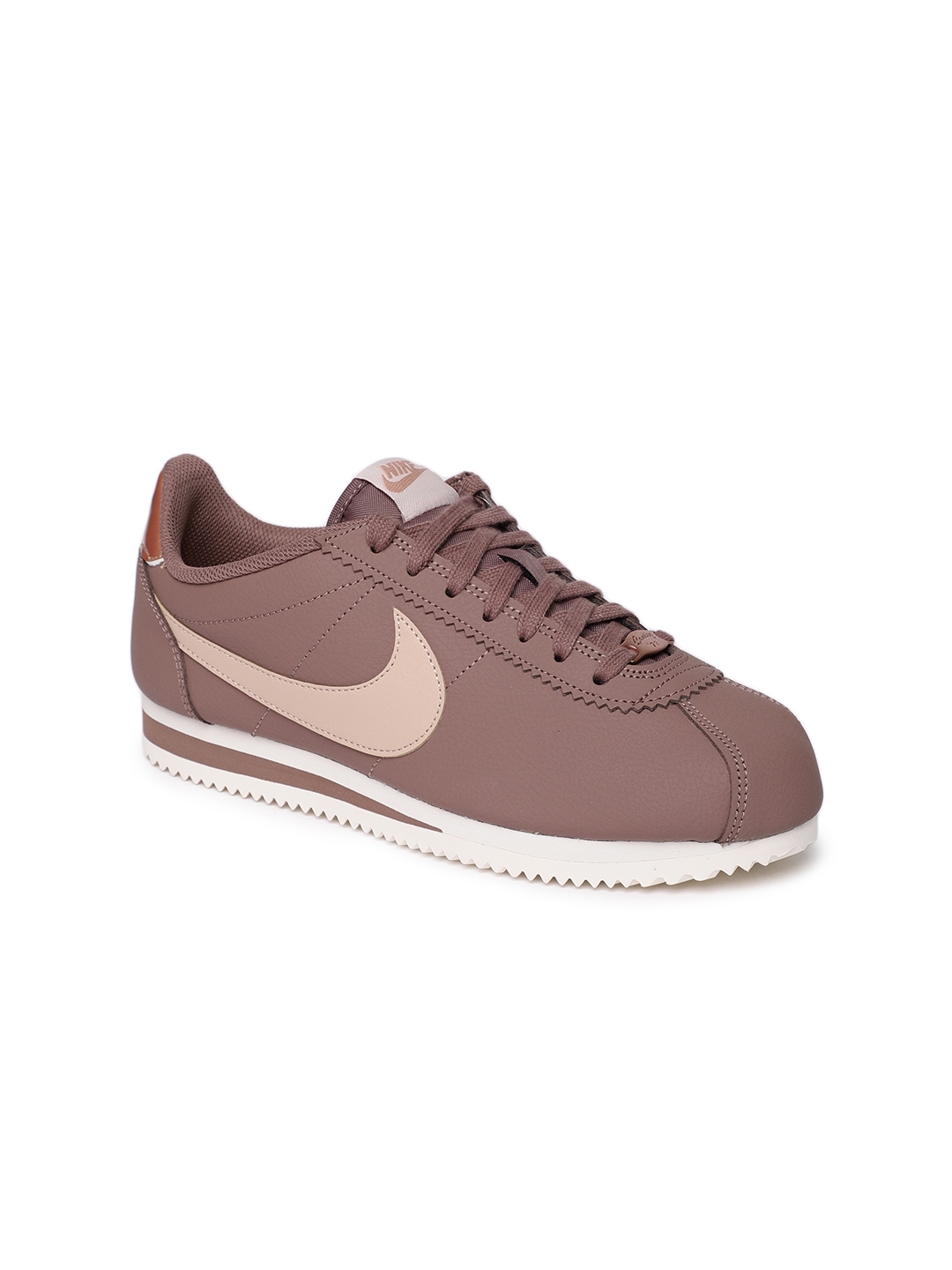 nike brown leather shoes womens