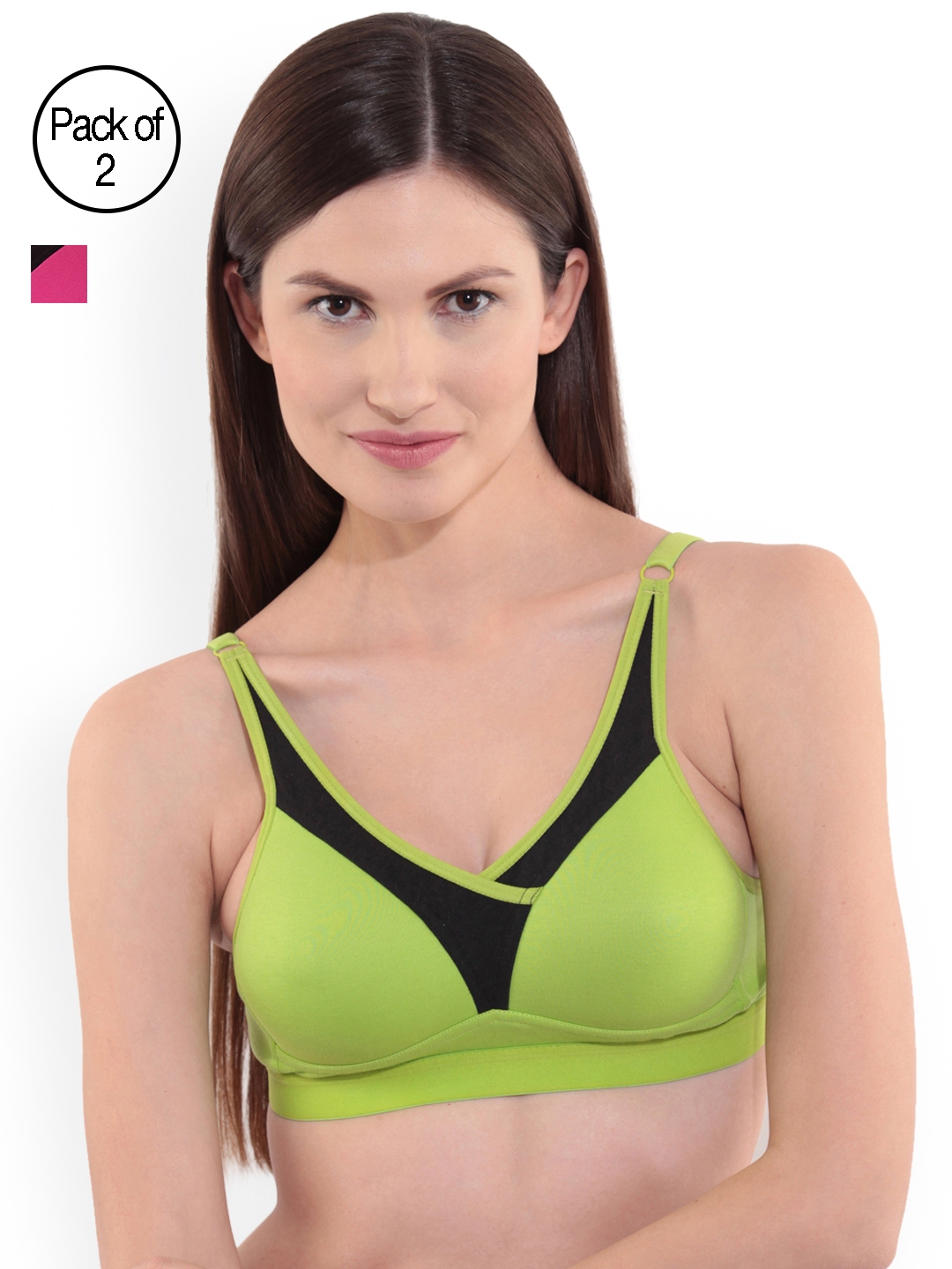 Buy online Pack Of 2 Tube Bra from lingerie for Women by Amour