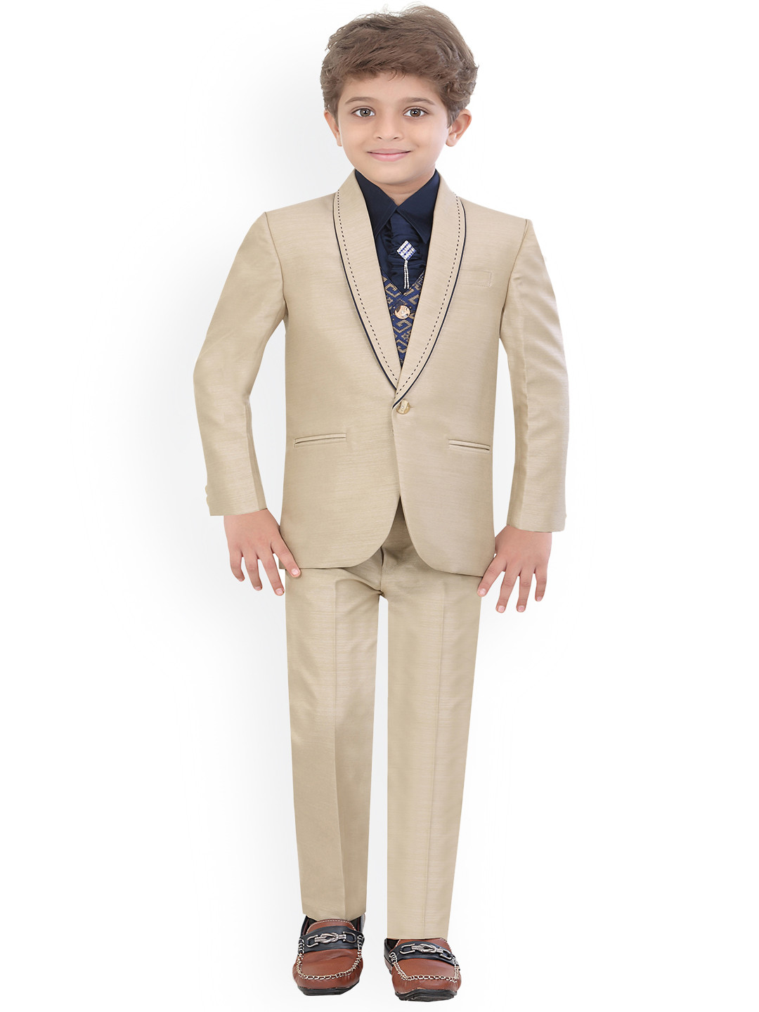 boys beige suit