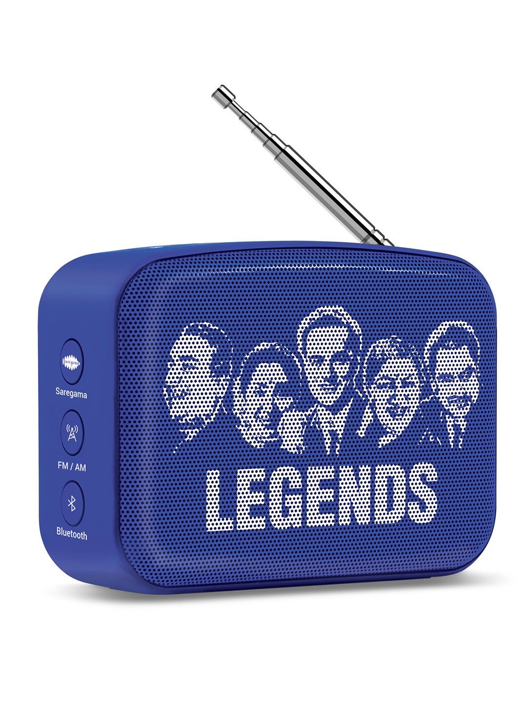 Saregama Carvaan Mini 2.0- Music player with Bluetooth/ FM/AM/AUX - Regal Blue