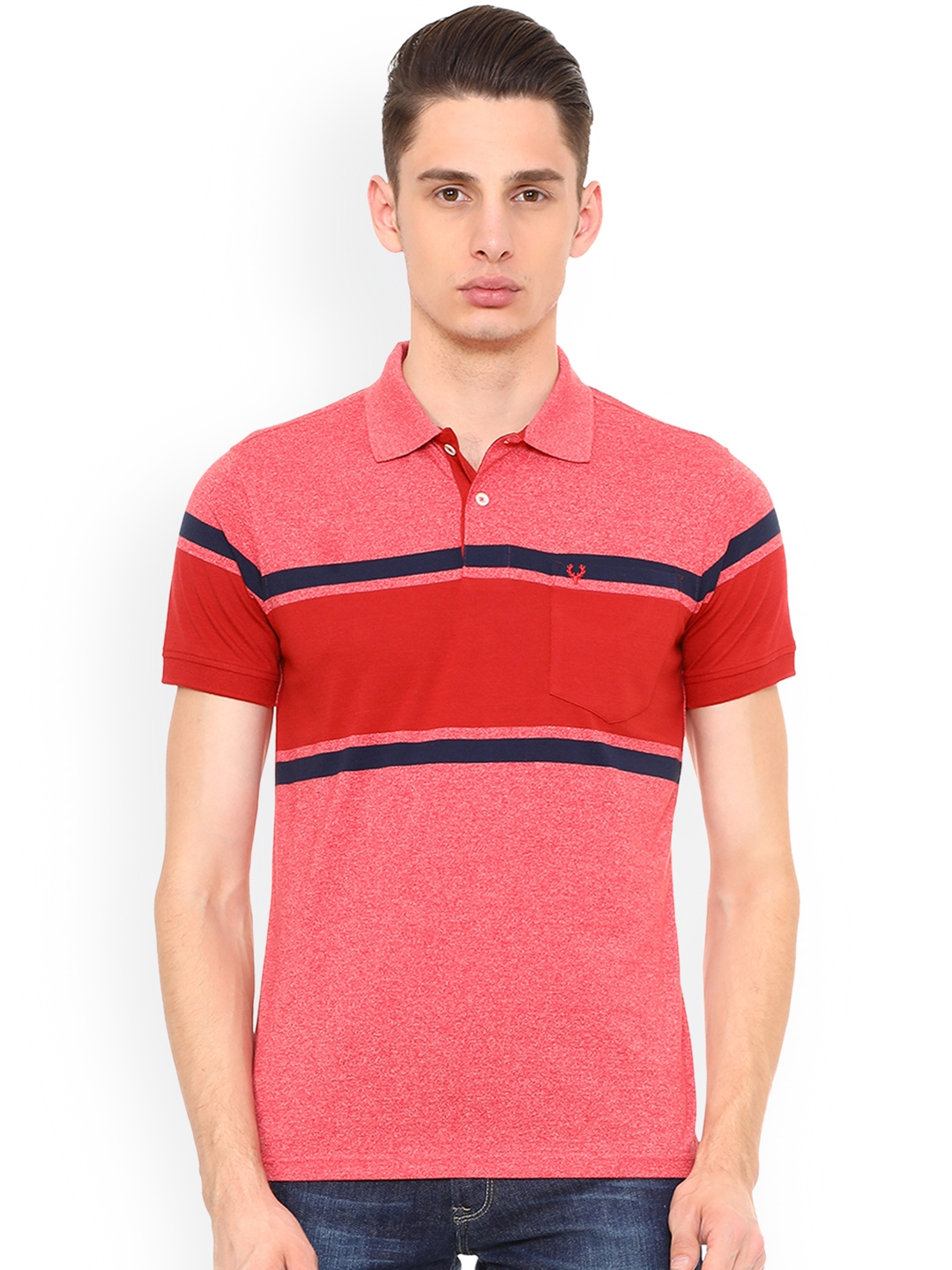 allen solly t shirts myntra