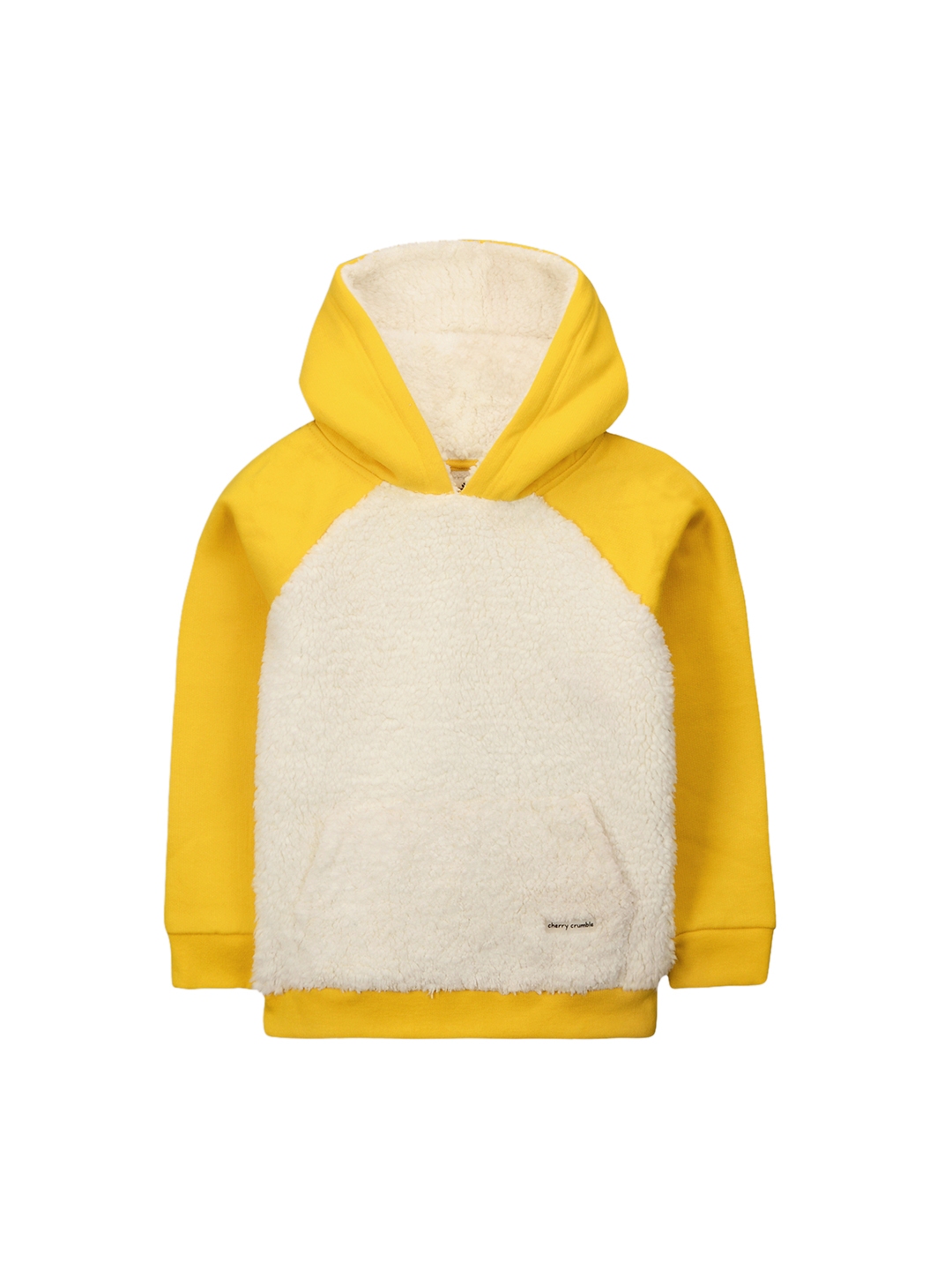 kids white hooded sweatshirt