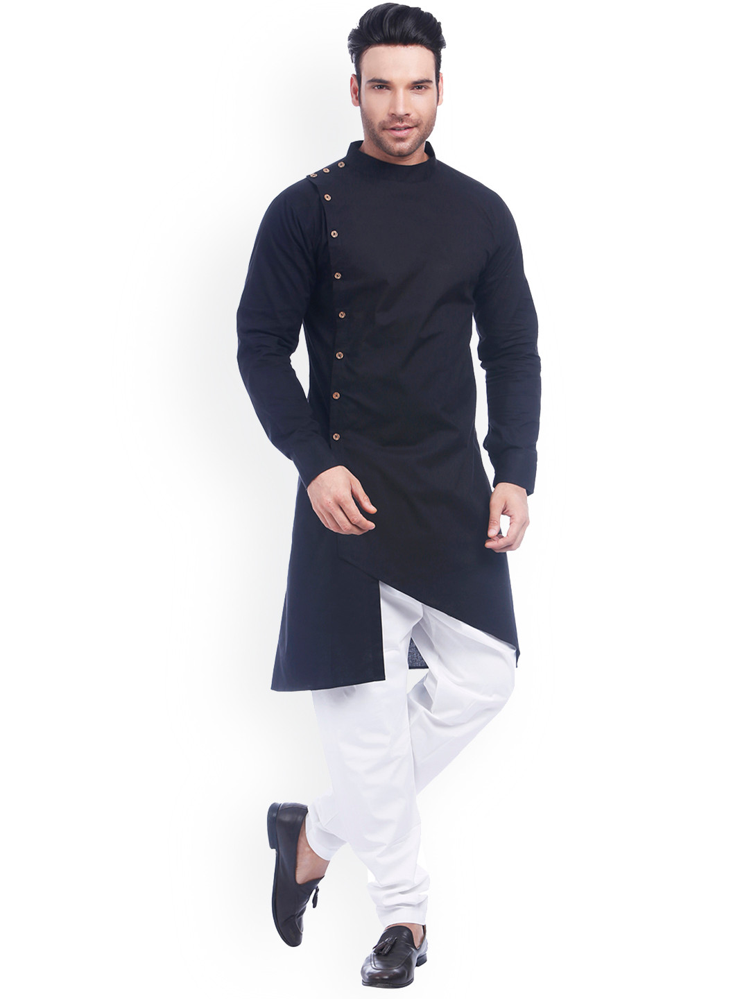 asymmetrical kurta men