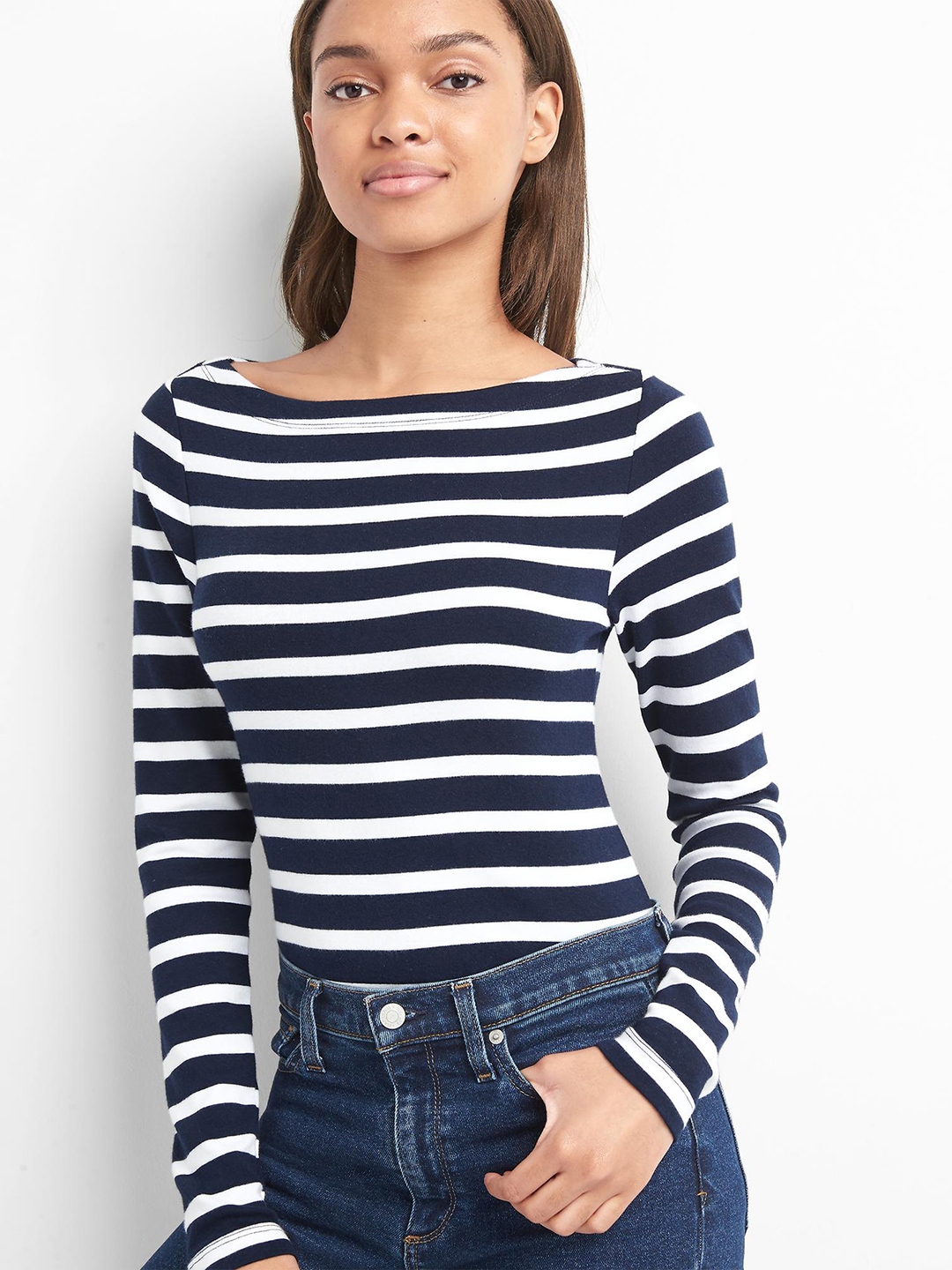 gap boat neck long sleeve