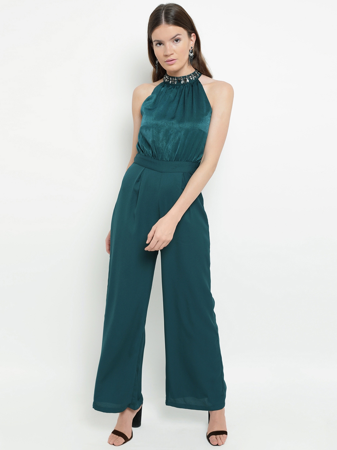 kazo green jumpsuit