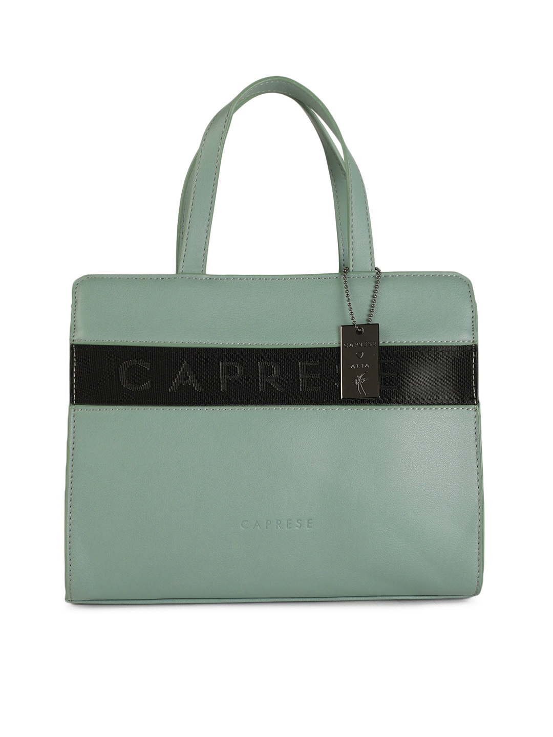 Caprese green solid handheld bag new arrivals