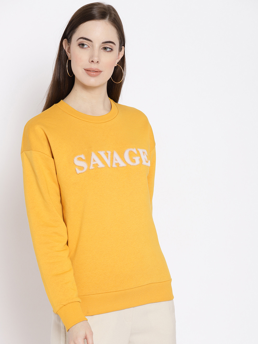 Yellow vacation sweatshirt Clearance