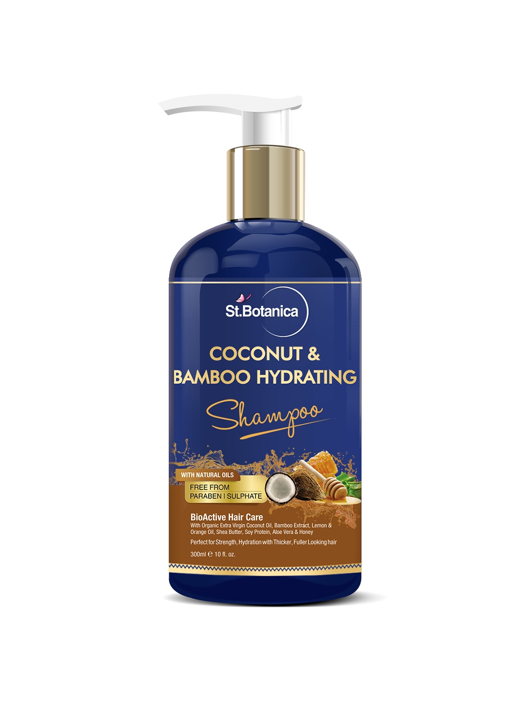 Buy St Botanica Coconut Oil Bamboo Hair Strengthening Shampoo 300 Ml Shampoo And Conditioner For Unisex 7566162 Myntra myntra