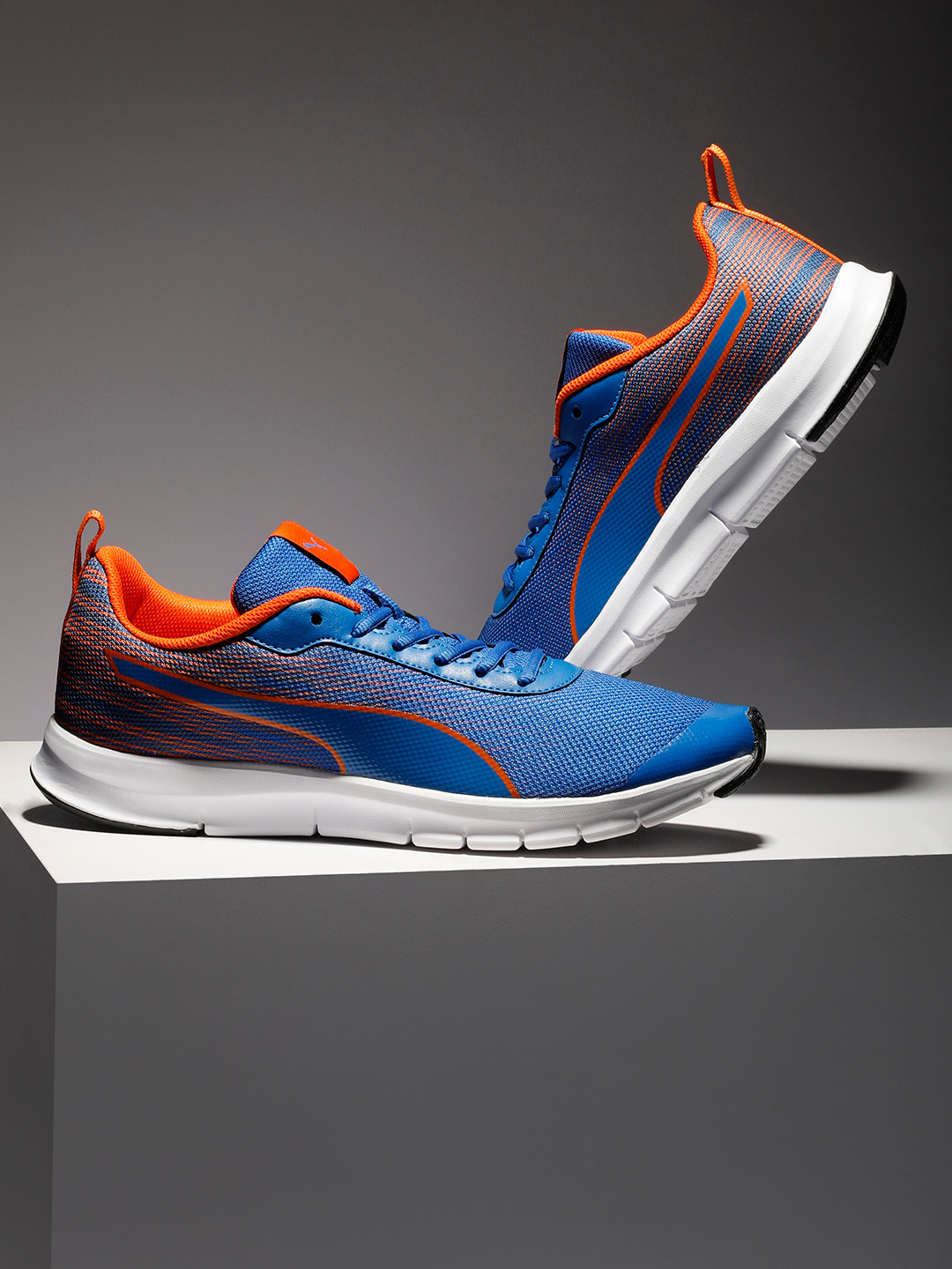 Puma Men Blue Brisk FR IDP Sportstyle Sneakers