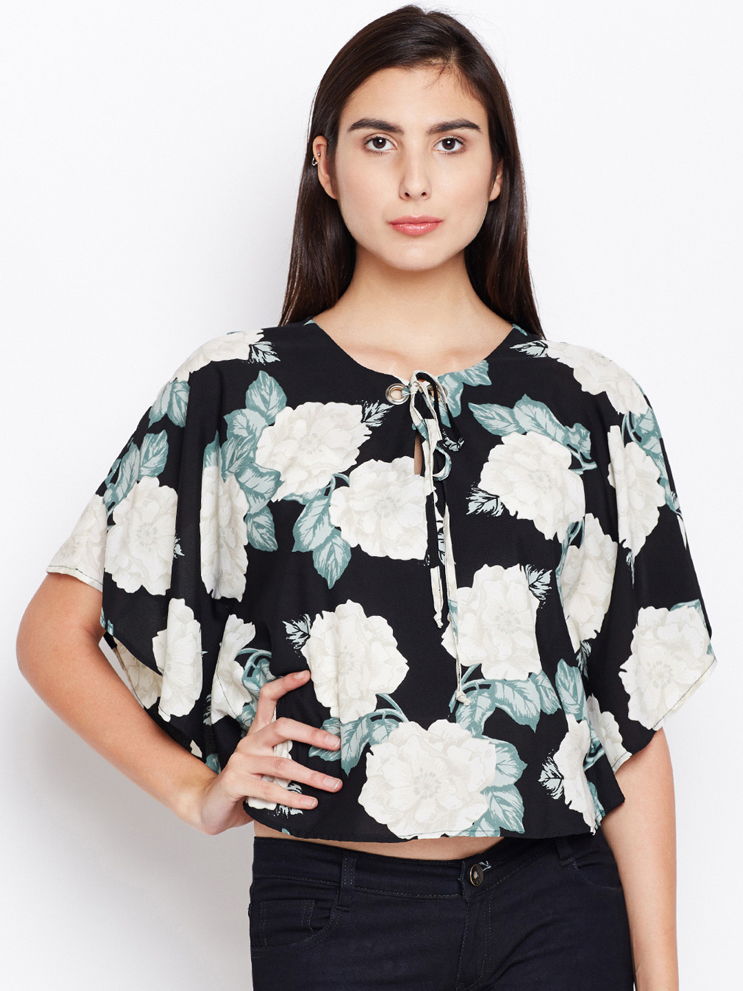 kaftan tops myntra