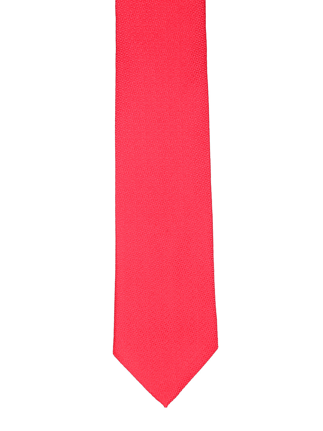 Van Heusen Red Solid Broad Tie