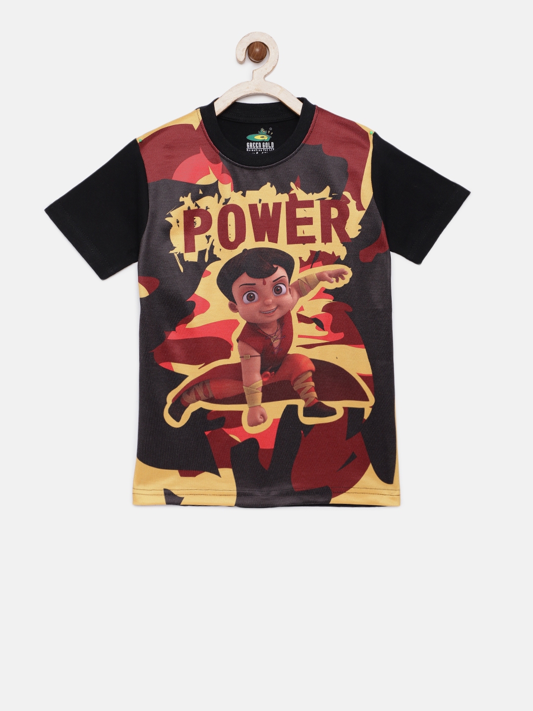 Buy Chhota Bheem Boys Multicoloured Printed Round Neck T Shirt - Tshirts for Boys 7584819 | Myntra Buy Chhota Bheem Boys Multicoloured Printed Round Neck T Shirt - Tshirts for Boys 7584819 | Myntra
