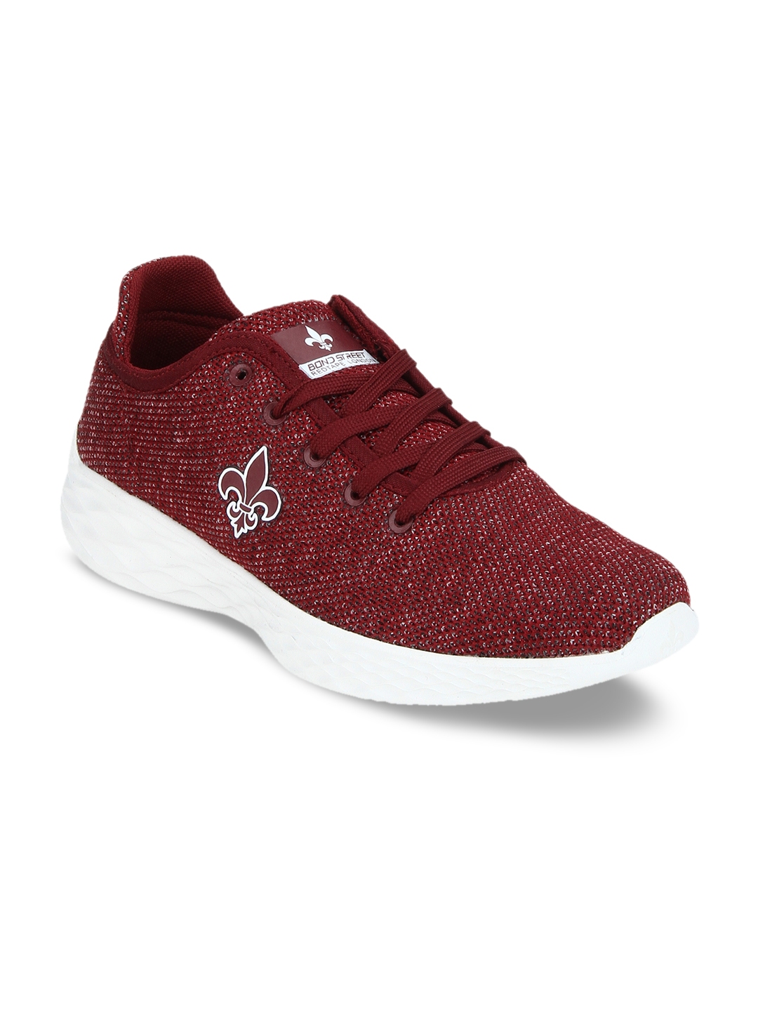 Red tape maroon shoes hotsell