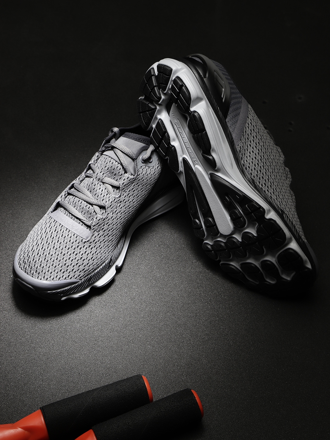 Buy UNDER ARMOUR Men Grey SpeedForm Intake 2 Running Shoes
