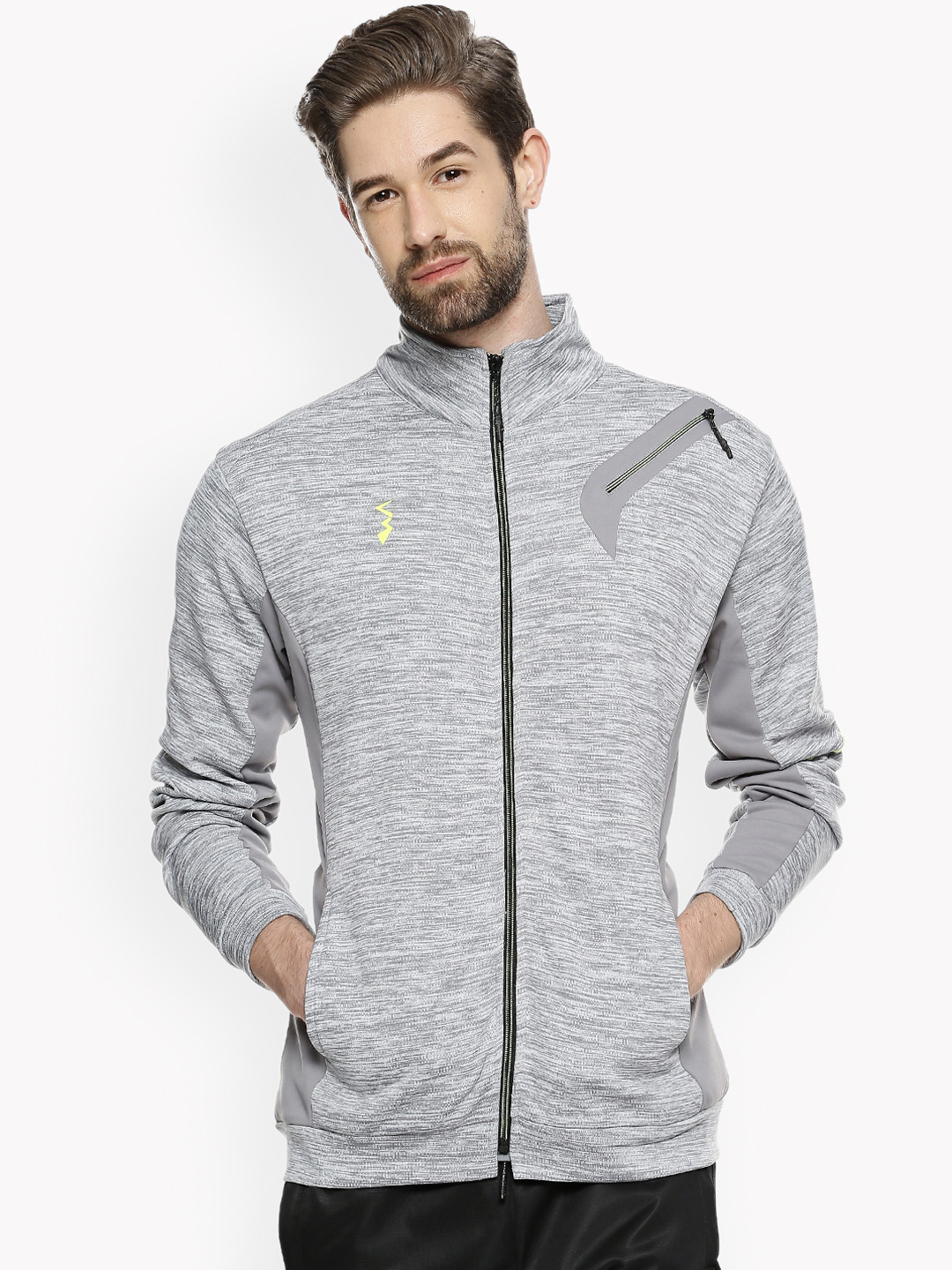 lightweight grey jacket