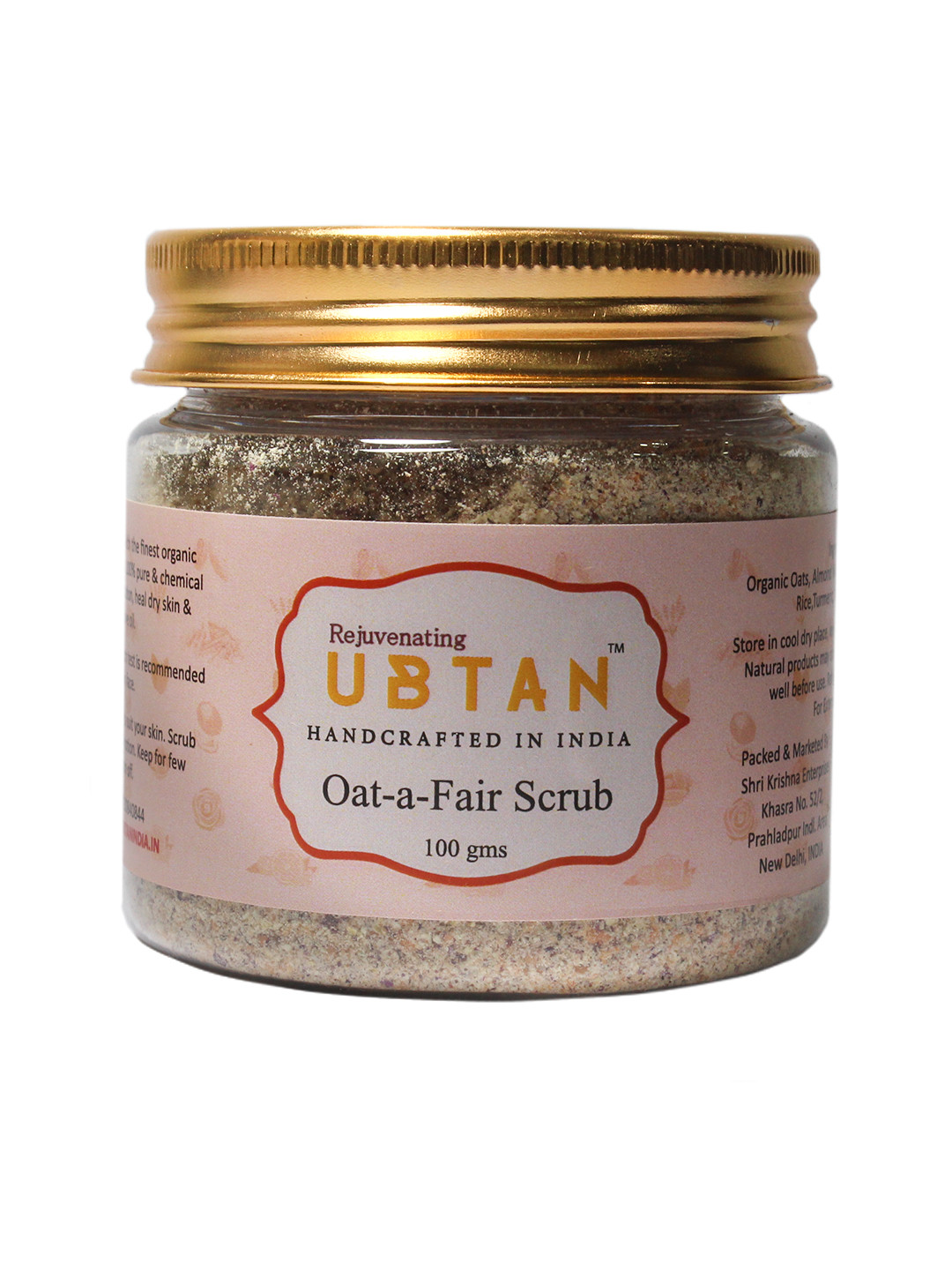 Rejuvenating UBTAN Oat-a-Fair Scrub 100 g