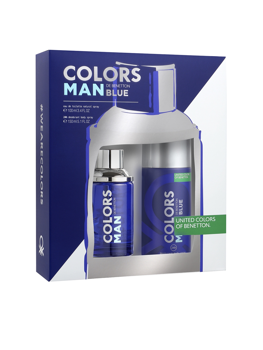 Colors man blue de benetton sales