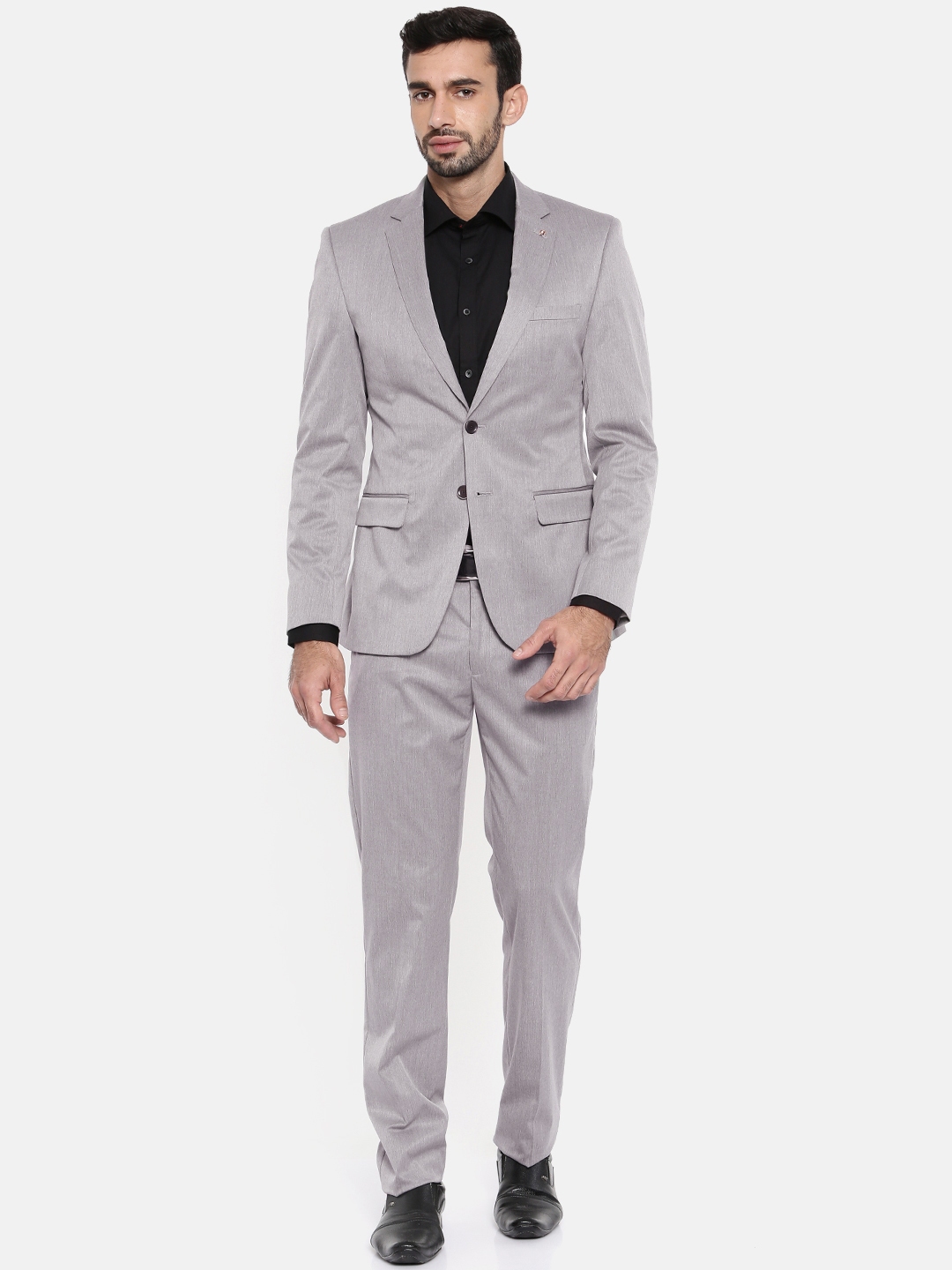 Grey colour shop coat suit
