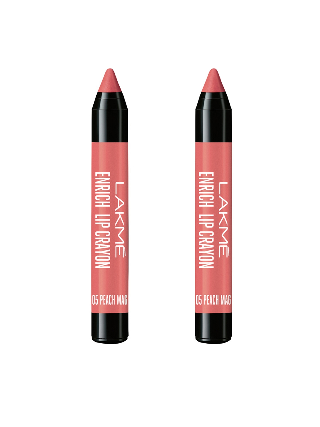 lakme lip crayon peach magnet online