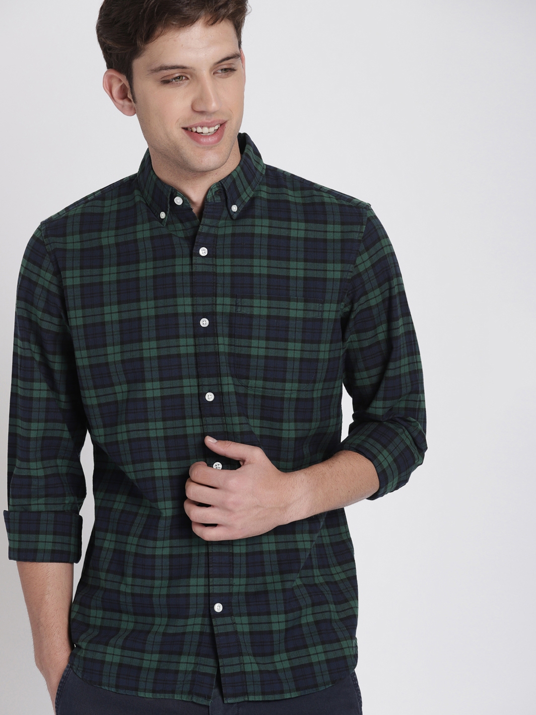 gap plaid shirt