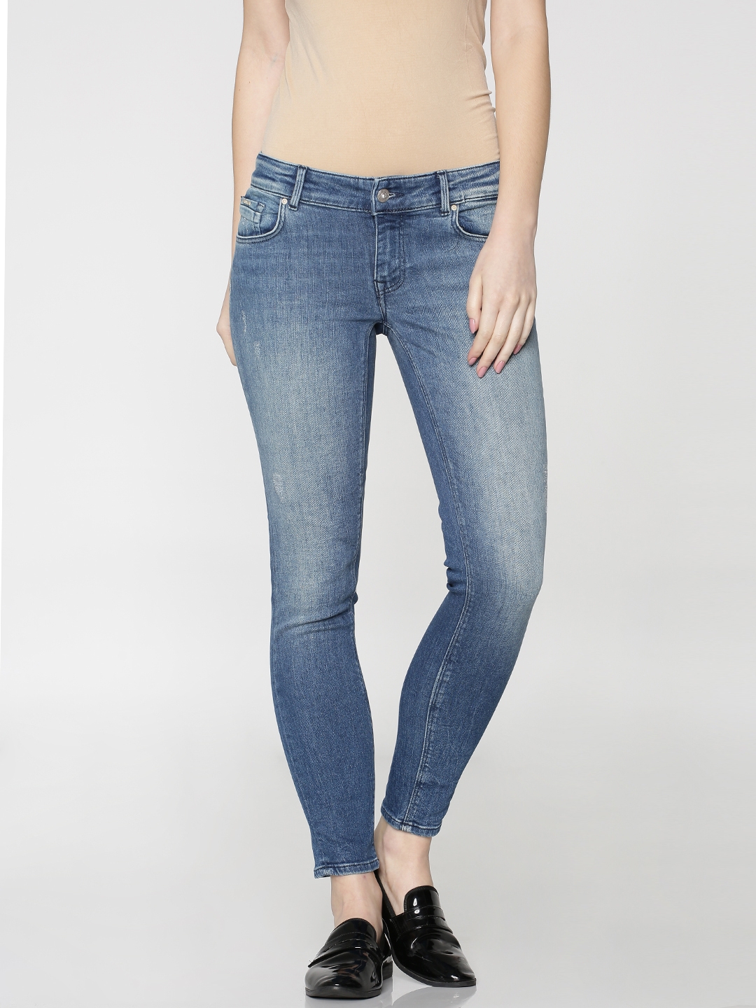 ONLY Female Skinny Fit Jeans ONLPower Mid Push Up 