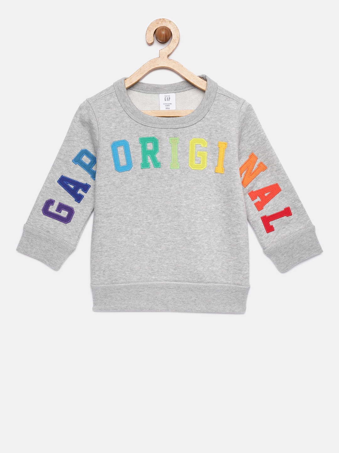 baby boy crew neck sweatshirt