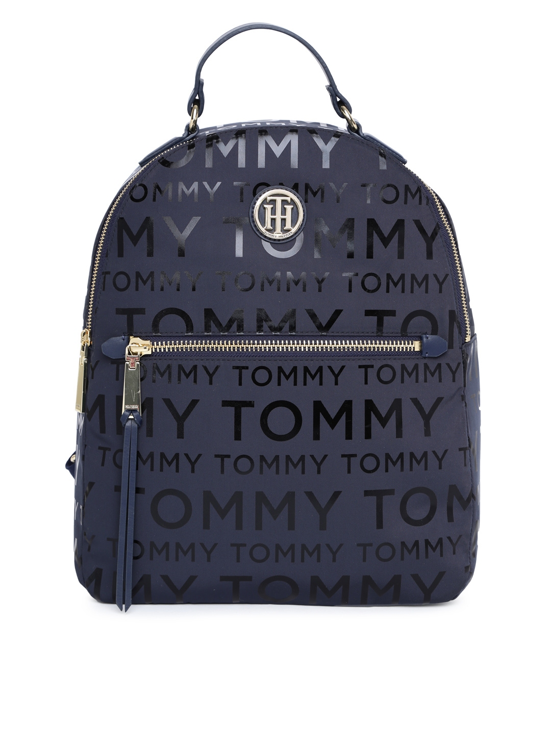 Buy Tommy Hilfiger Blue Brand Logo Backpack Backpacks for Women