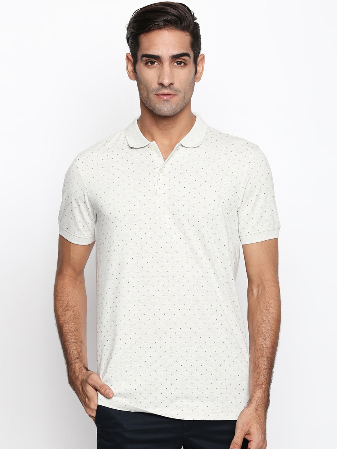 myntra collar t shirt