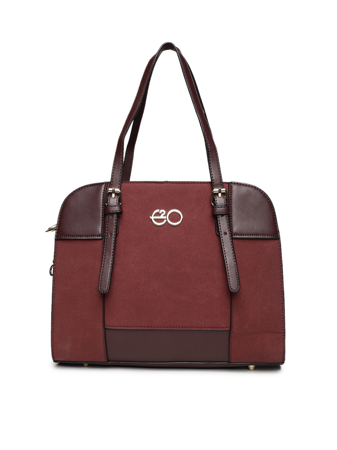 Buy E2O Maroon Solid Shoulder Bag Handbags for Women 7671797 Myntra