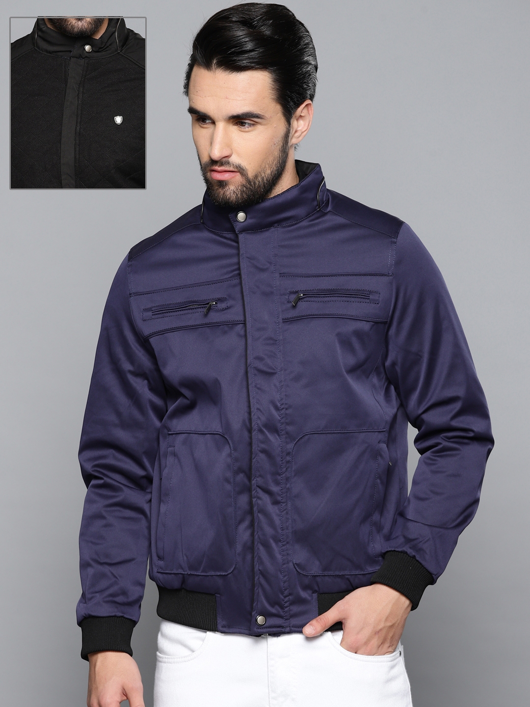 reversible jacket myntra