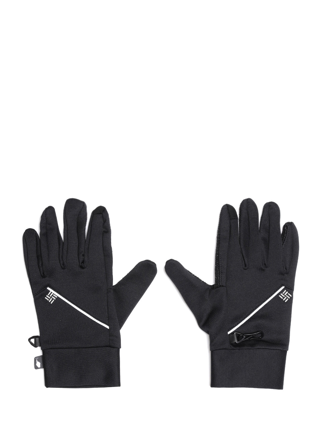Buy Columbia Men Black Solid Trail Summit Running Gloves Gloves