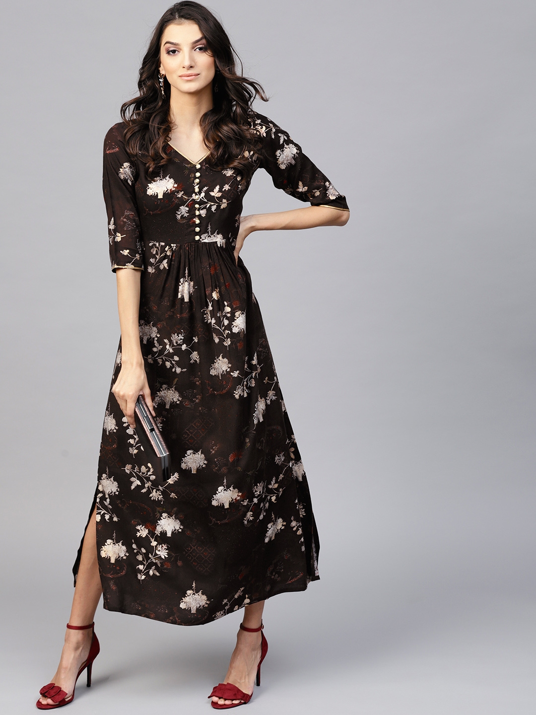 myntra libas maxi dress