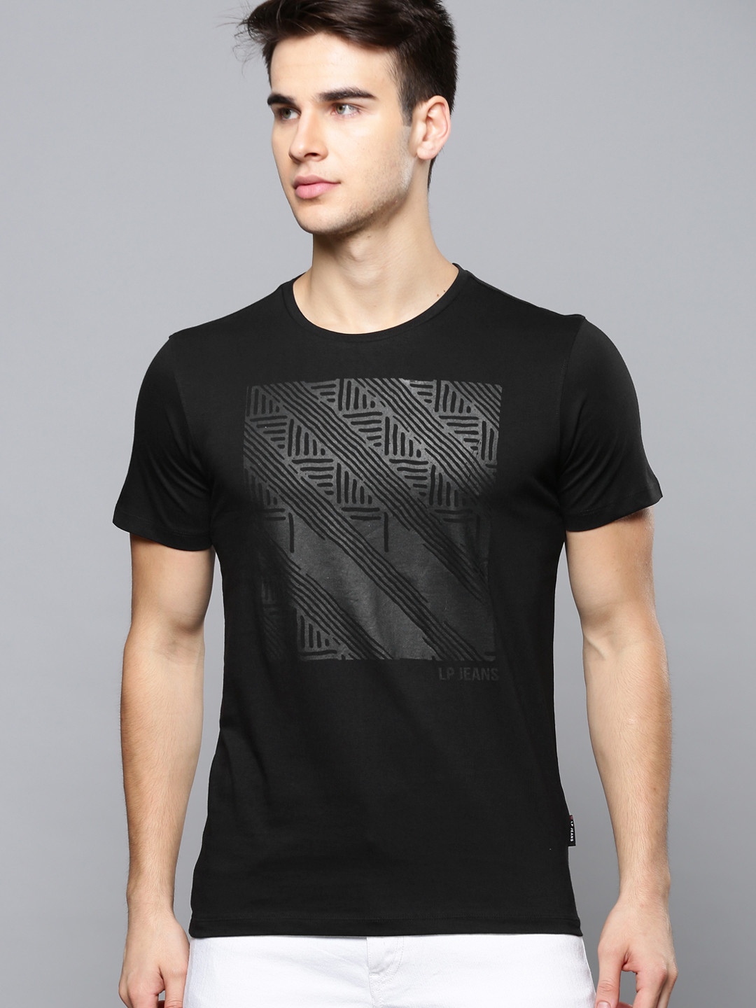 Buy Louis Philippe Jeans Men Black 